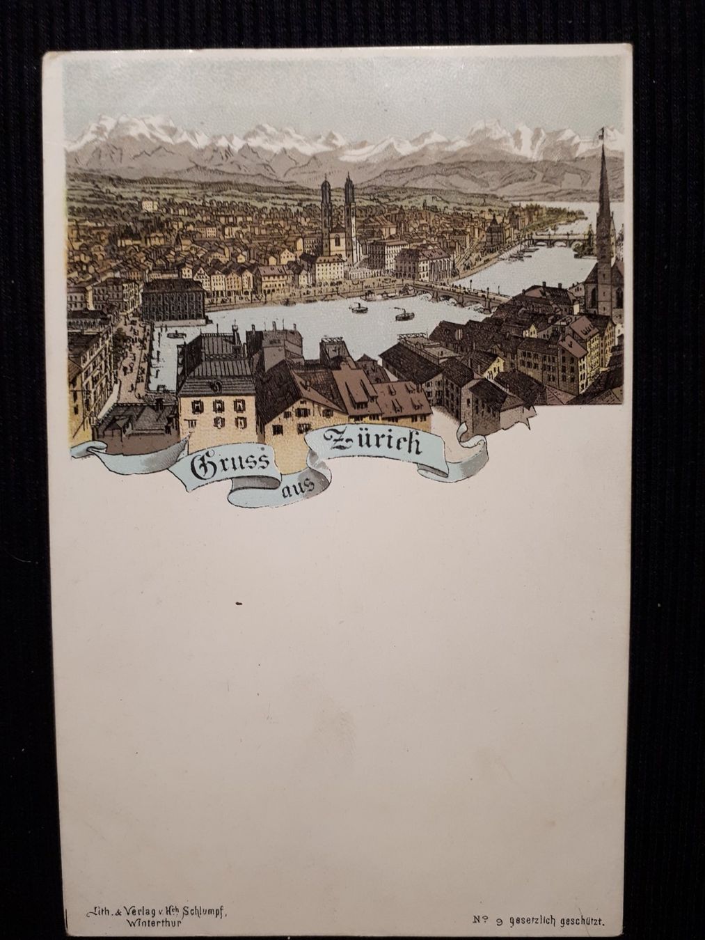 Ansichtskarten: ZURICH - LITHO – Gebraucht aus Ponto Valentino von giorgia06