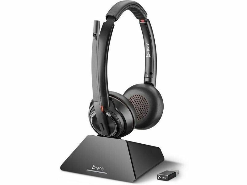 Cuffie: Headset Poly Savi 8220 UC Duo USB-A/C Fabrikneu – Nuovo e nell'imballaggio originale da Rekingen AG venduto da nederland1 2