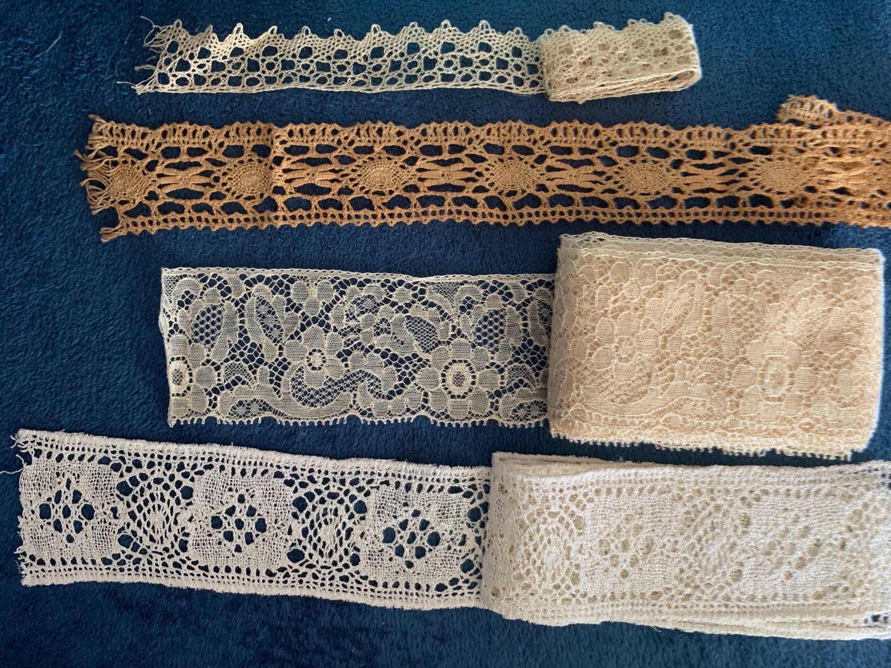 Dekobänder: Borte Band spitze Creme braun beige 11 – Neu (gemäss Beschreibung) aus Buchs SG von Billikatze5