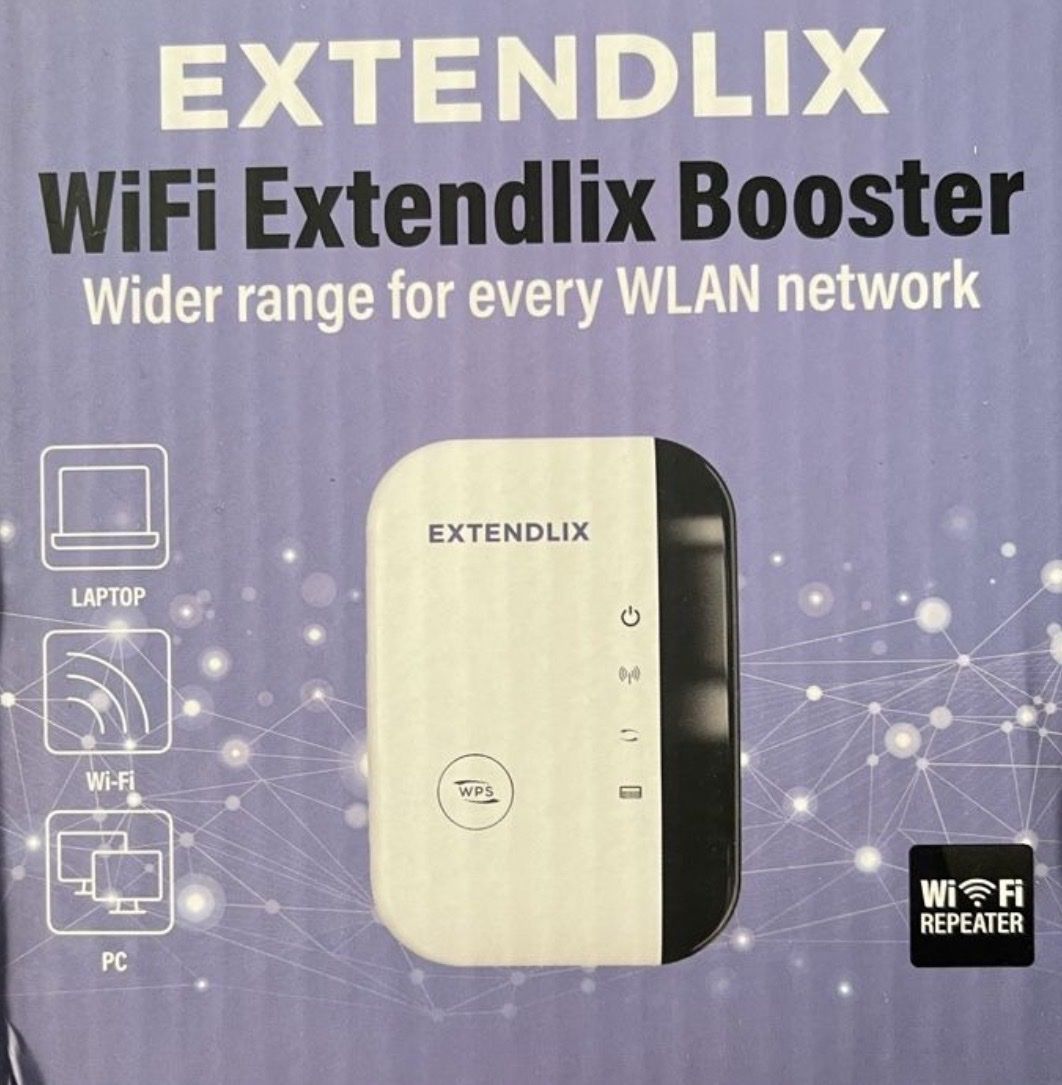 WiFi: Extendlix Wifi Booster – Nuovo e nell'imballaggio originale da KONOLFINGEN venduto da Rolik62