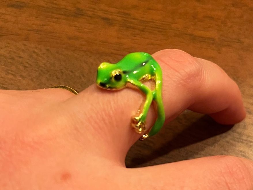 Anelli: Frosch Ring ( verstellbar/ one Size) – Nuovo e nell'imballaggio originale da Gams venduto da Mariawicca 3