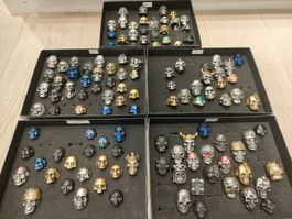 122 Ringe aus Edelstahl - Ausverkauf! 