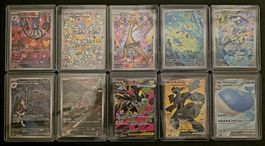 Pokémon lot 10 cartes AR/FA 🏴󠁧󠁢󠁥󠁮󠁧󠁿 NM