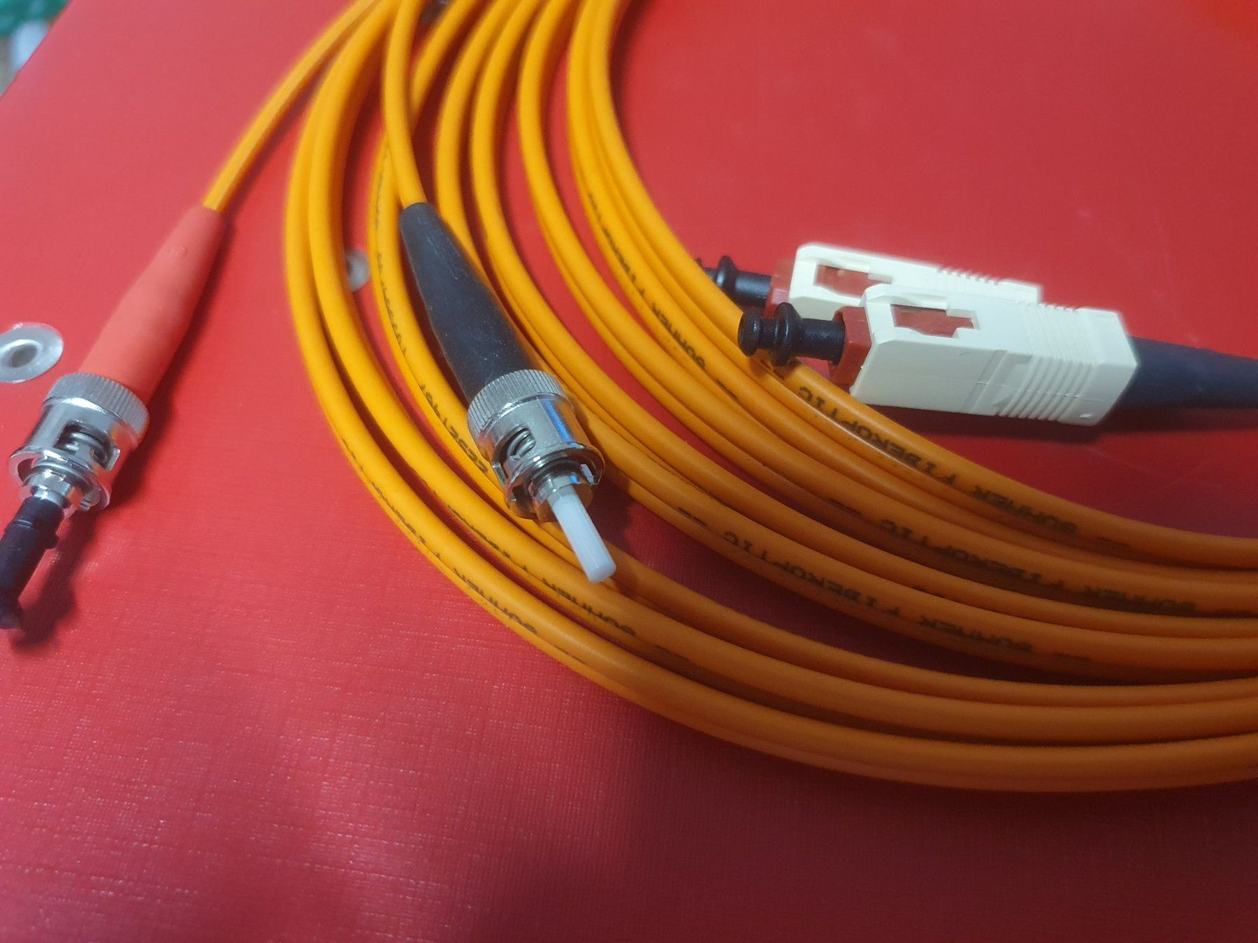 Cavi: LWL-Patchkabel Glasfaserkabel SC-ST SC - ST Duplex, 4 m 4m – Nuovo (secondo la descrizione) da Zürich venduto da Alibaba1234 1