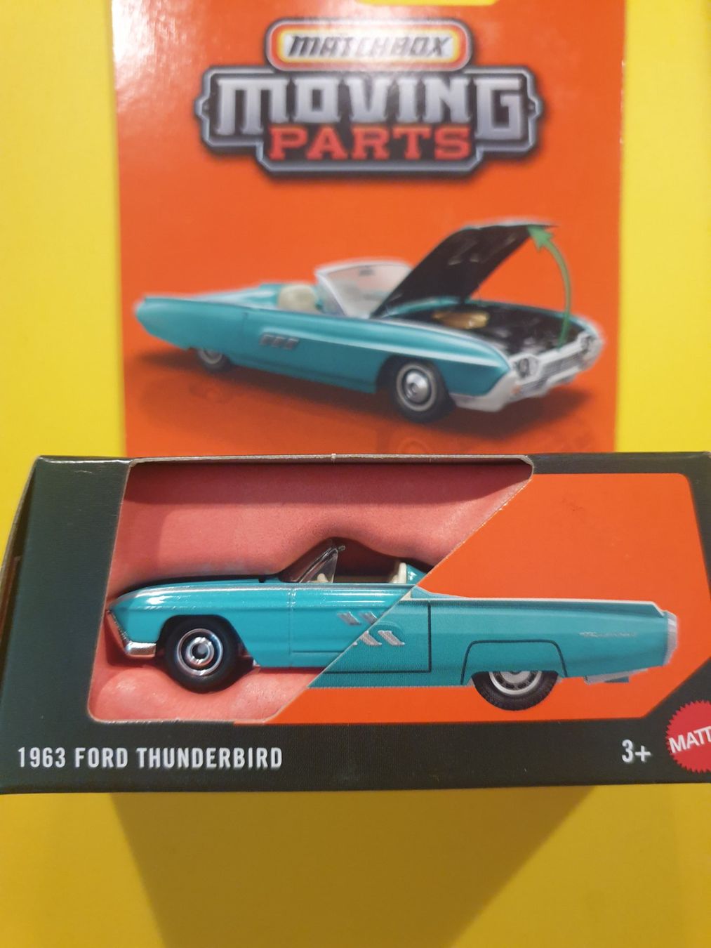 Matchbox Voitures modèles: Matchbox 1963 FORD THUNDERBIRD – Neuf avec emballage d'origine à Oftringen par Rotor 2