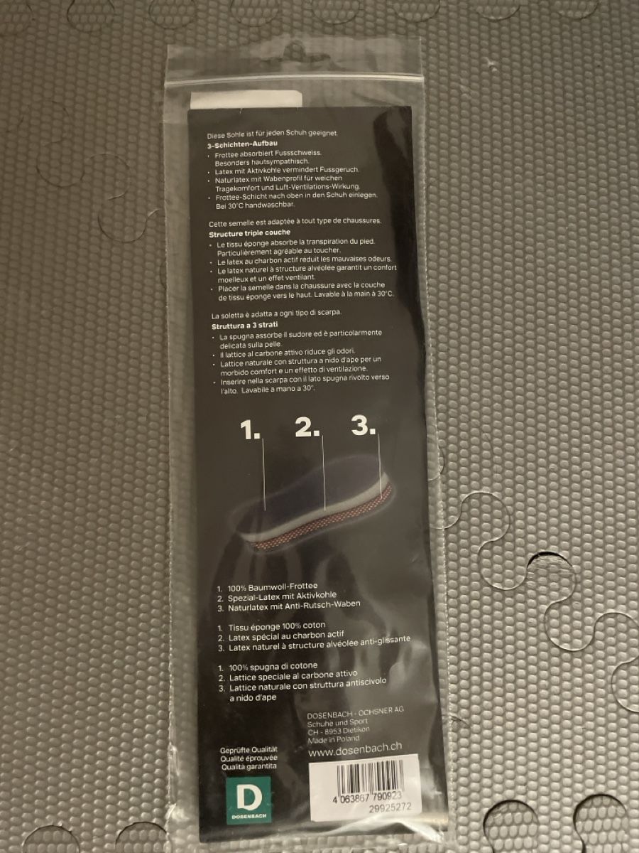 Dosenbach Scarpe per ragazzi: Neue Ocean Fresh Barfussohlen, Grösse 36, Schwarz – Nuovo e nell'imballaggio originale da Zürich venduto da Hikaru07Japan 1