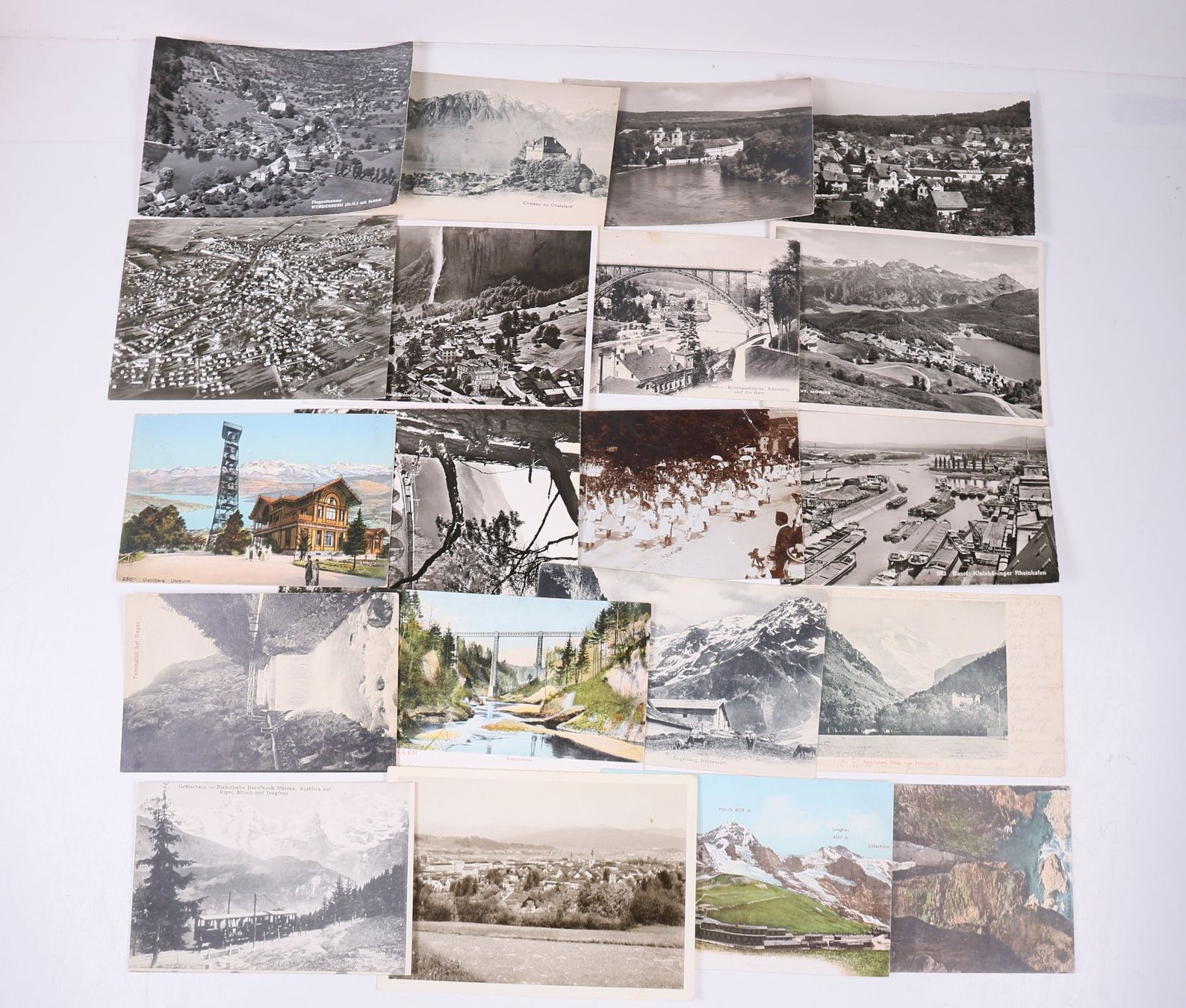 Cartoline postali: 20 alte Postkarten – Usato da Hettlingen venduto da Scholi99