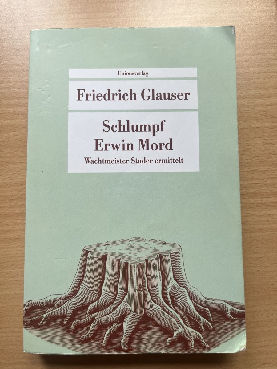 Libri: Schlumpf Erwin Mord - Friedrich Glauser – Usato da Wichtrach venduto da mar_bau3114