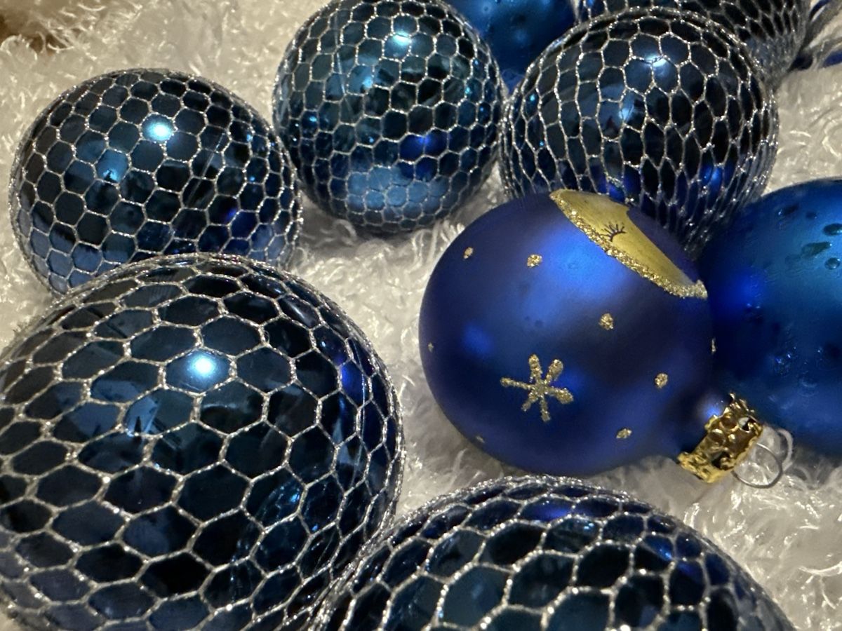 Alle Dekorationen: Blaue Weihnachtskugeln, Christbaumkugeln, 9 Stk – Gebraucht aus Zürich von Krikri21 4