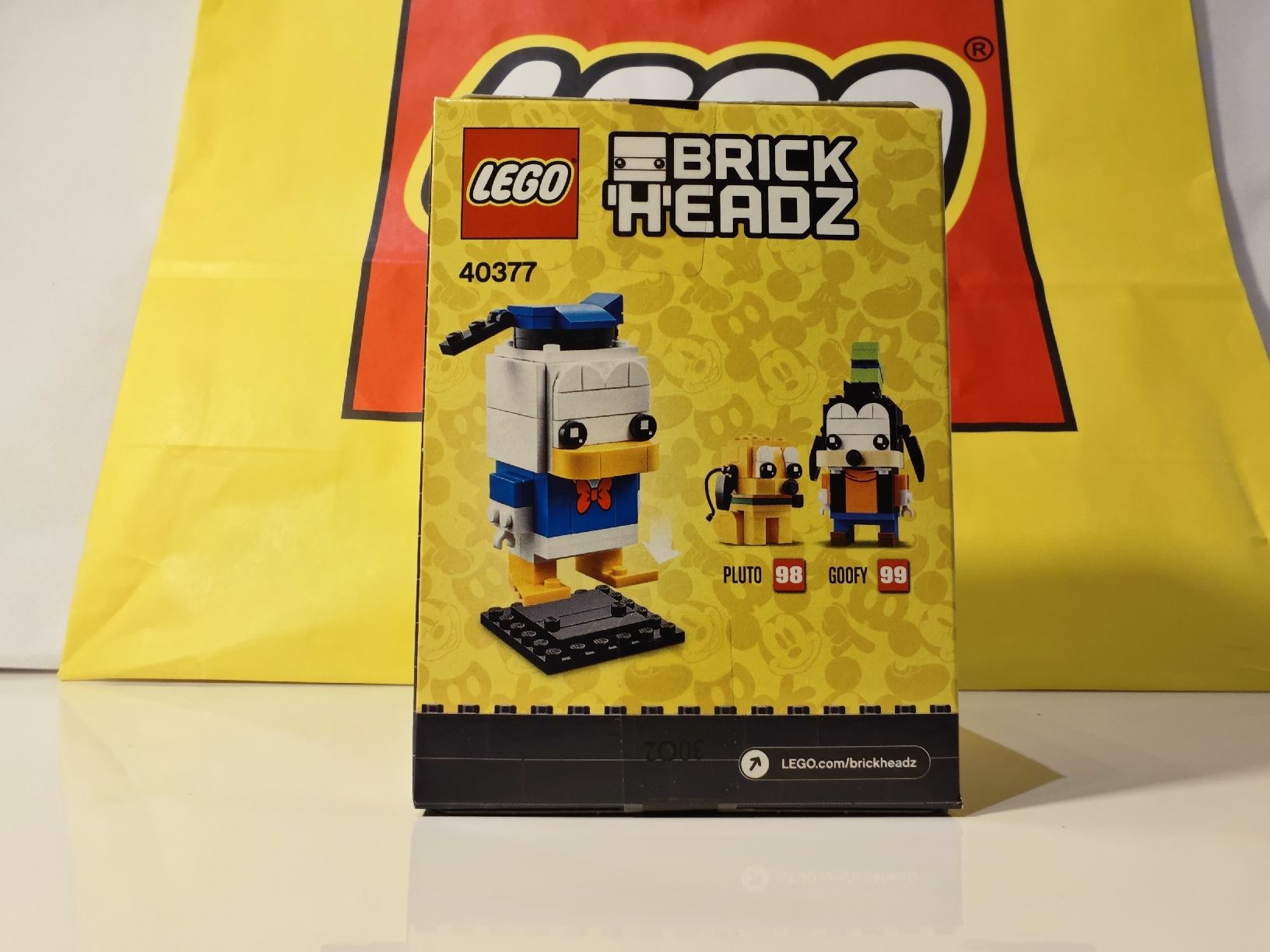 Lego Kit di costruzioni: LEGO BrickHeadz 40377 Donald Duck - MISB – Nuovo e nell'imballaggio originale da Bellinzona venduto da suissepro 1