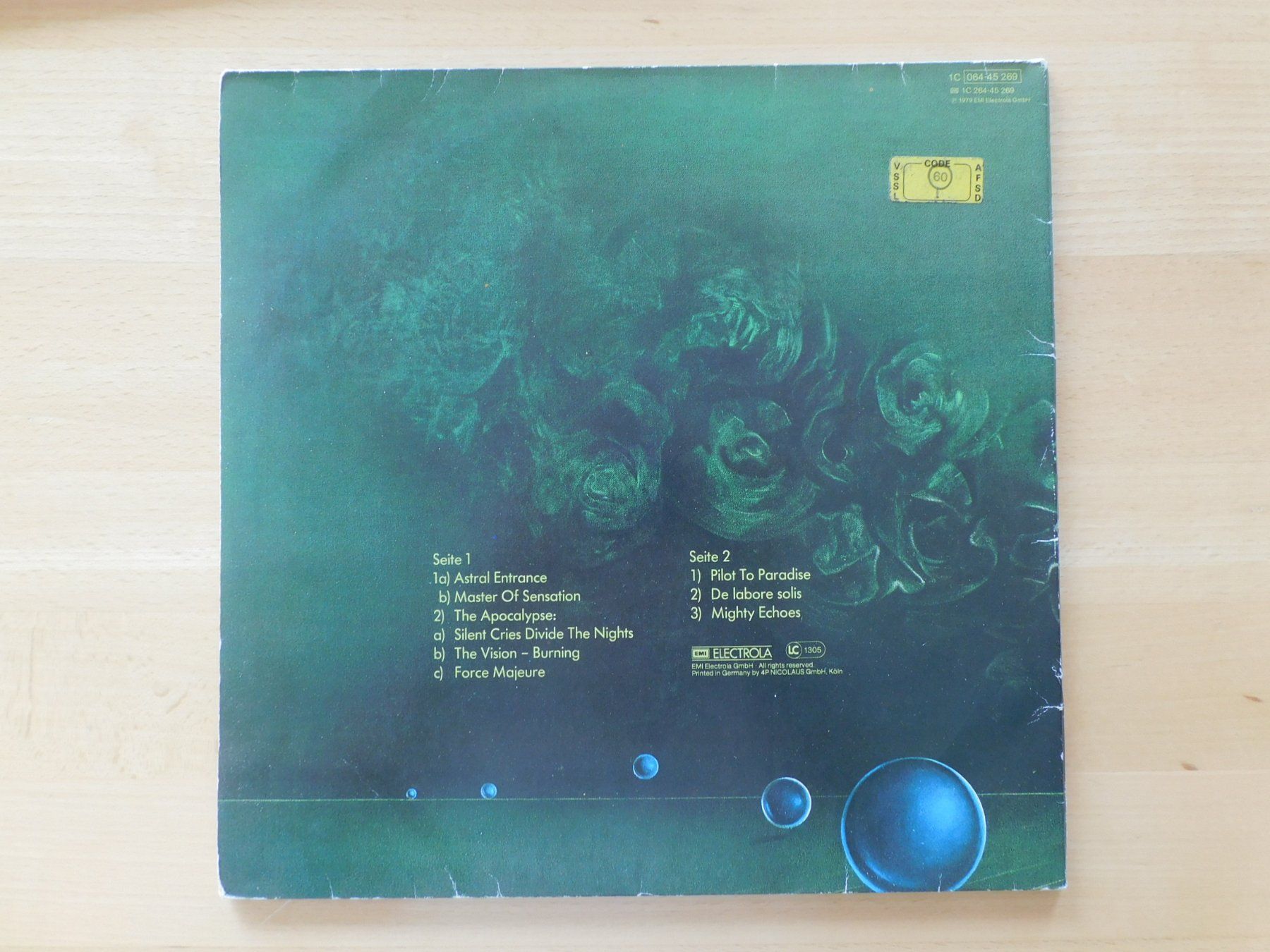 Dischi in vinile: Eloy - Silent Cries and Mighty Echoes – Usato da Emmenbrücke venduto da Dickens 2
