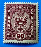 BRIEFMARKEN AUS Österreich Kaiser Franz Joseph und Kaiserkro