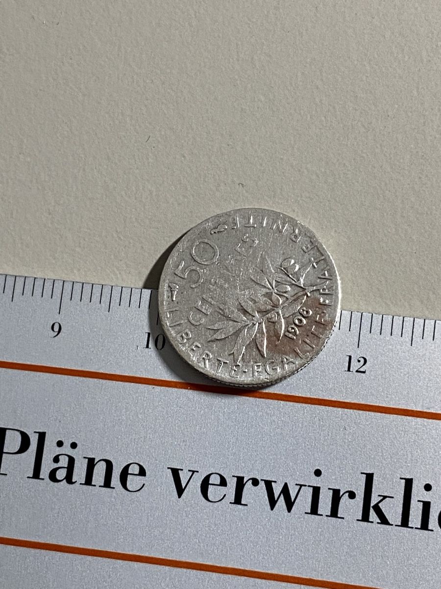 Toutes les monnaies: France - 50 centimes - 1908 - AG – D'occasion à Payerne par Mike1682 3