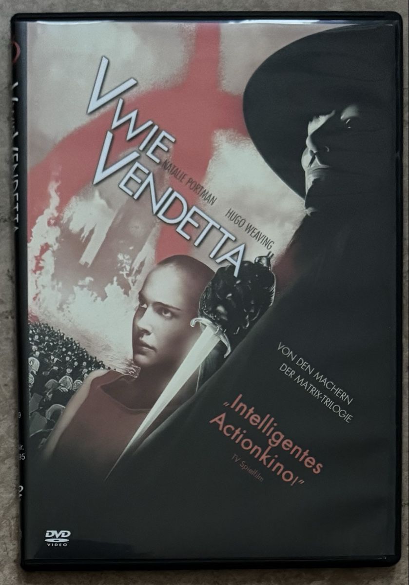 Alle DVDs: V WIE VENDETTA  – Neu (gemäss Beschreibung) aus Dietikon von AndreaSch01
