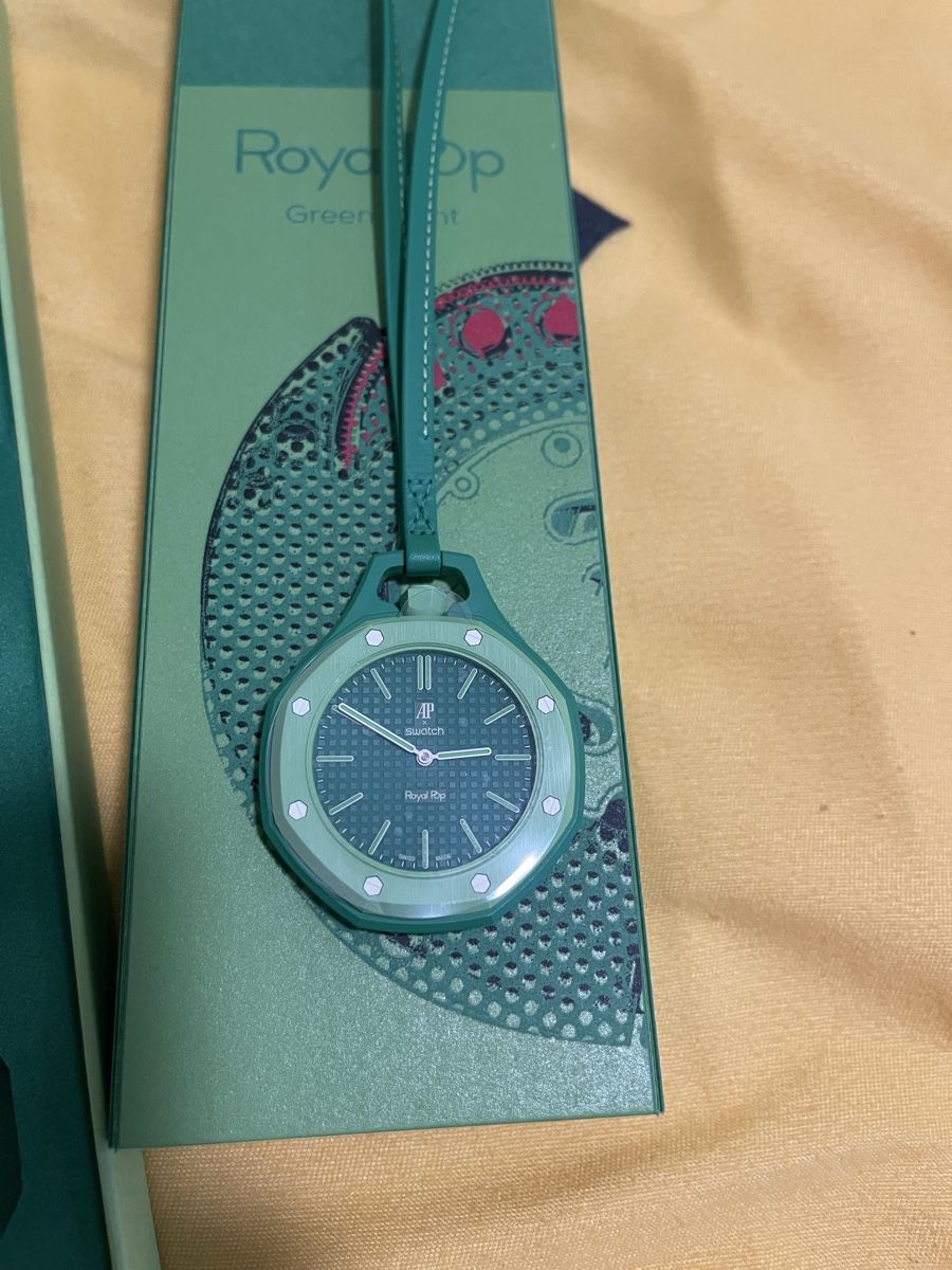 Audemars Piguet Orologi: Swatch x Audemars Piguet AP Green Eight – Nuovo e nell'imballaggio originale da Lugano venduto da bra_syz9 1