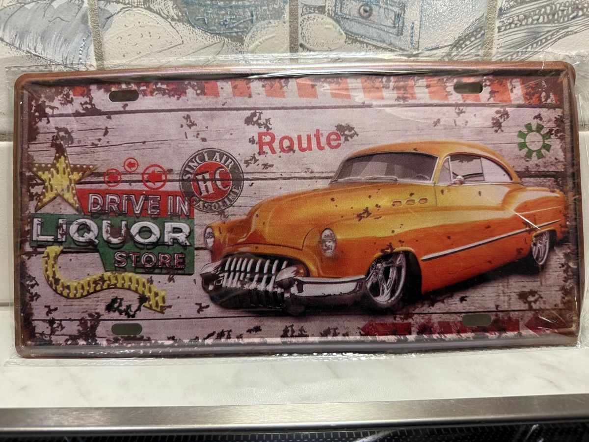 Schilder: Blechschild Drive Liquor Store 15/30cm Neu – Neu und originalverpackt aus Messen von Versber
