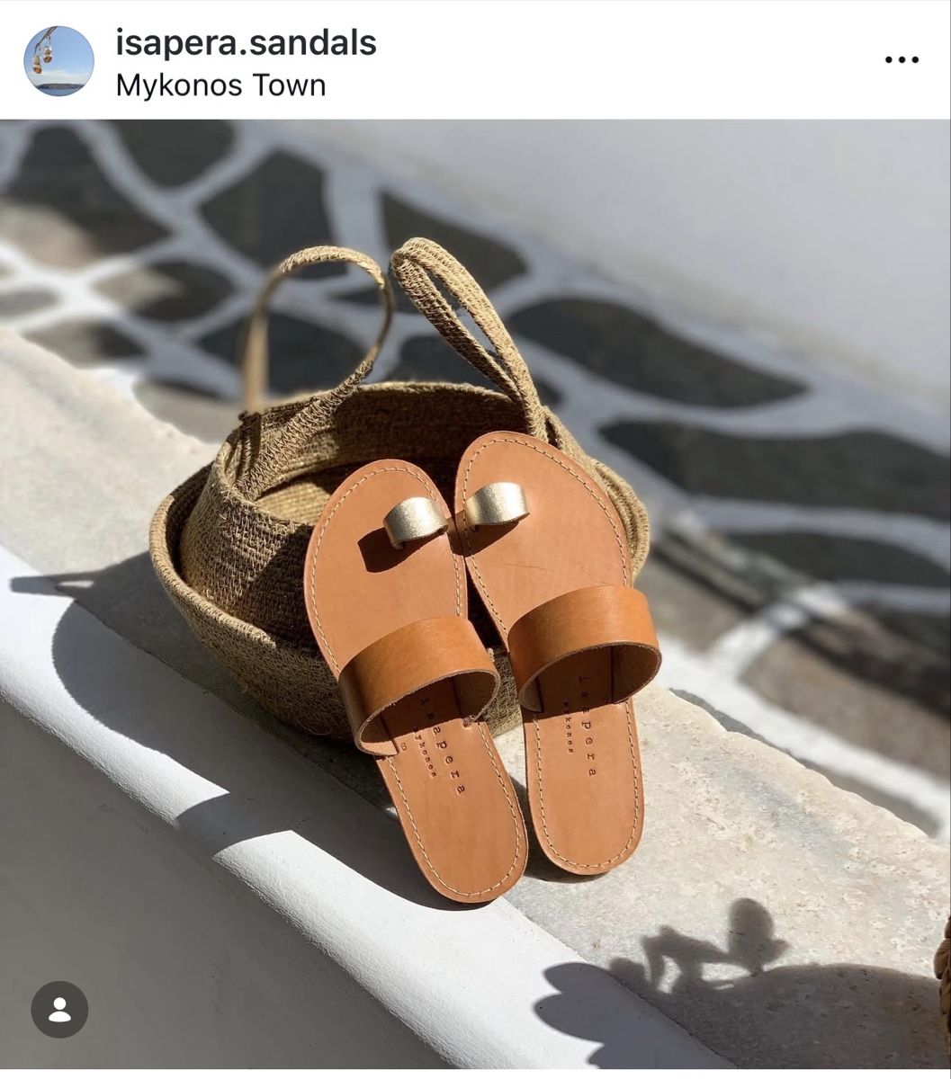 Scarpe da donna: Isapera Myconos leather strap sandales handmade – Nuovo (secondo la descrizione) da Vesenaz venduto da ale_wrt6 8