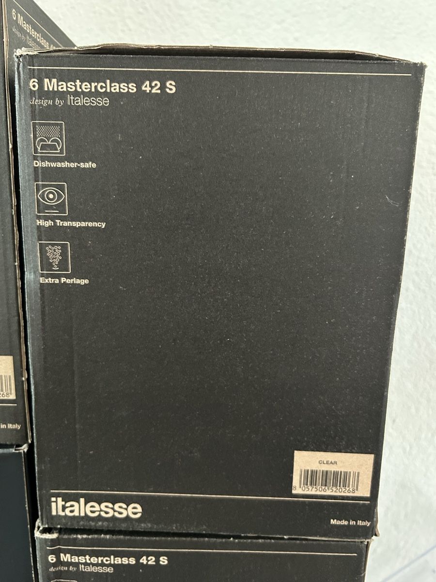Bicchieri: Italesse Masterclass Majolini NEU – Nuovo e nell'imballaggio originale da Zürich venduto da Spurlos123 2