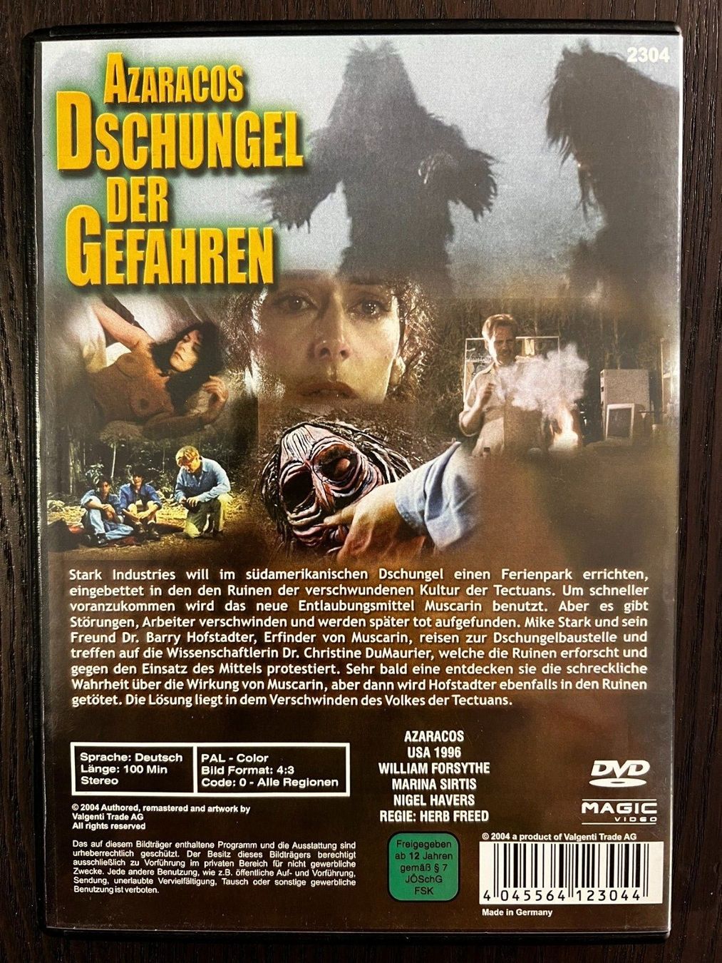 Tutti i DVDs: Azaracos Dschungel der Gefahren – Usato da Zürich venduto da FilmFreunde 1