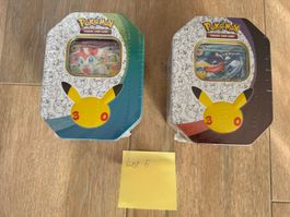 Pokémon 30 ans FR Ex Tin Amphinobi ex / Nymphali ex Lot 5