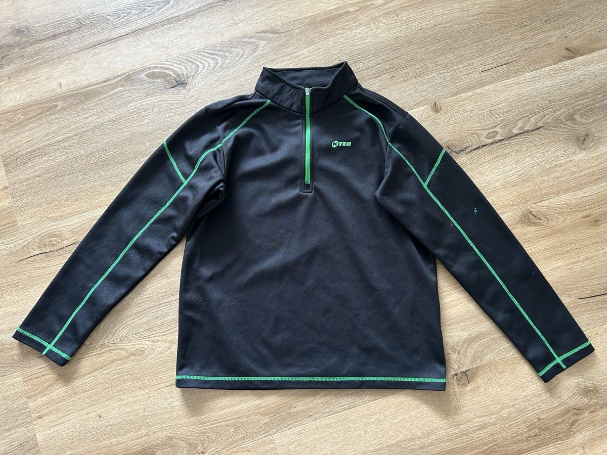 Maglioni & Felpe: K-Tec Pullover Kinder Grösse 152 Schwarz Polyester guter Zus – Usato da Wolhusen venduto da eve_m6cg