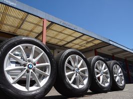 17 Zoll BMW Original Alufelgen X1 X2 5x112 mit Sommer Reifen