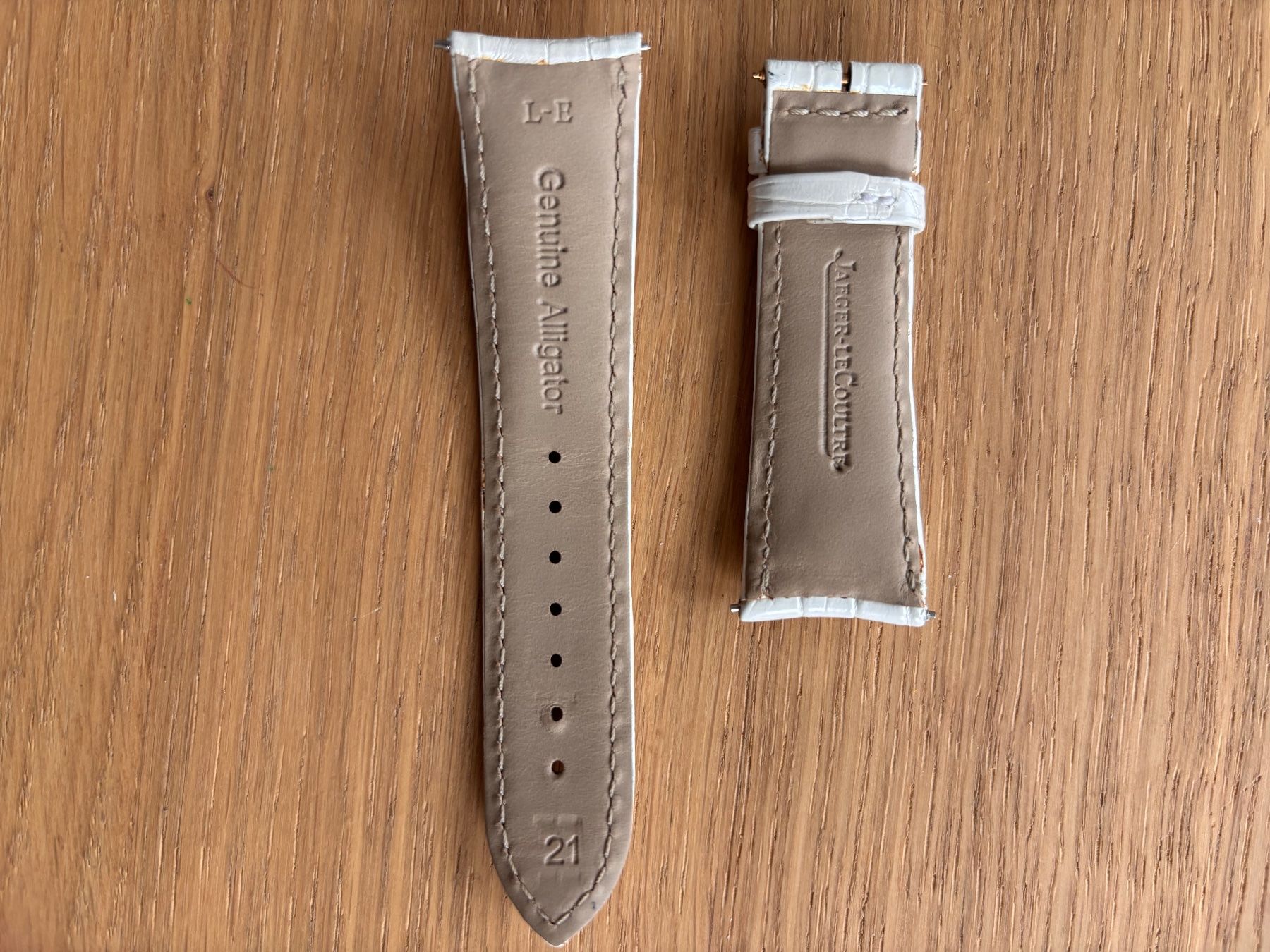 Bracciali & Braccialetti: Cuir Jaeger-LeCoultre 21mm – Usato da lausanne venduto da beauxproduits 1