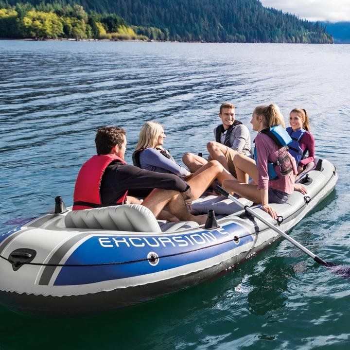Barche: Intex Excursion 5 Set – Nuovo e nell'imballaggio originale da Appenzell venduto da Steihirt 3