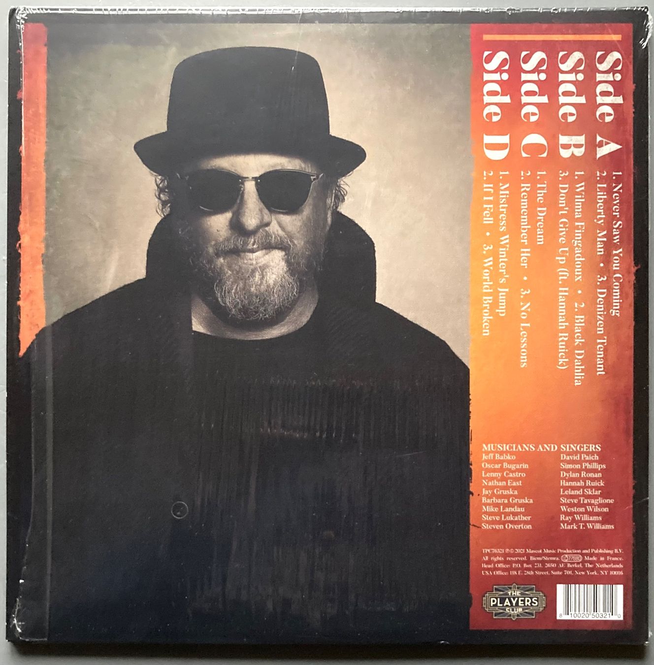 Vinyles: JOSEPH WILLIAMS - DENIZEN TENANT – D'occasion à Poliez-Pittet par Newtown-Records 2