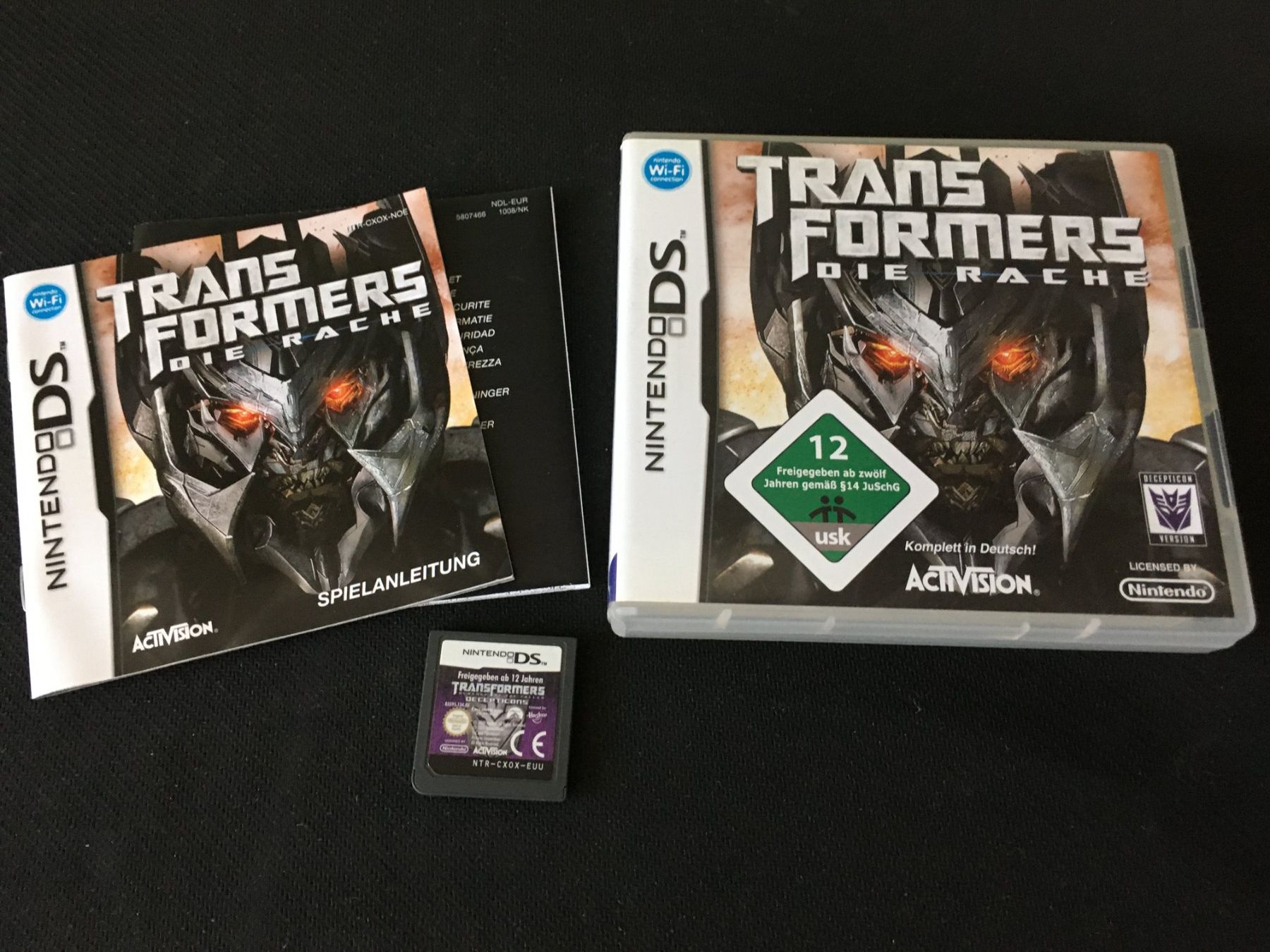Nintendo Spiele: Transformers die Rache für Nintendo DS – Gebraucht aus St.Gallen von Punktchen01