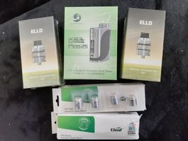 Istick pico 25 Eleaf + 2 atomiser Ello + 14 résistances HW