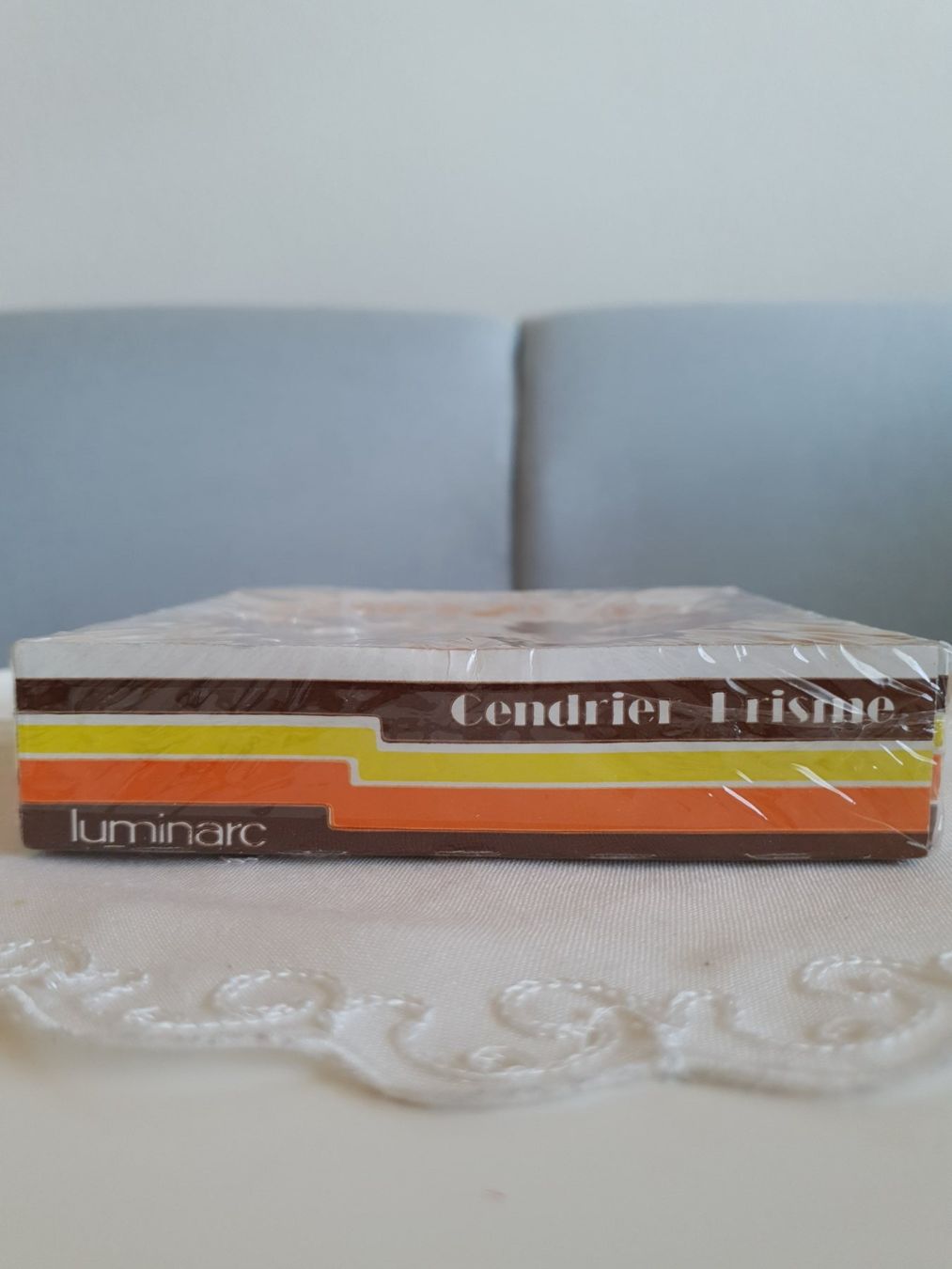 Portacenere: 1978 Luminarc Aschenbecher " Prisme " in Originalverpackung – Nuovo e nell'imballaggio originale da Savièse venduto da qm2710 3