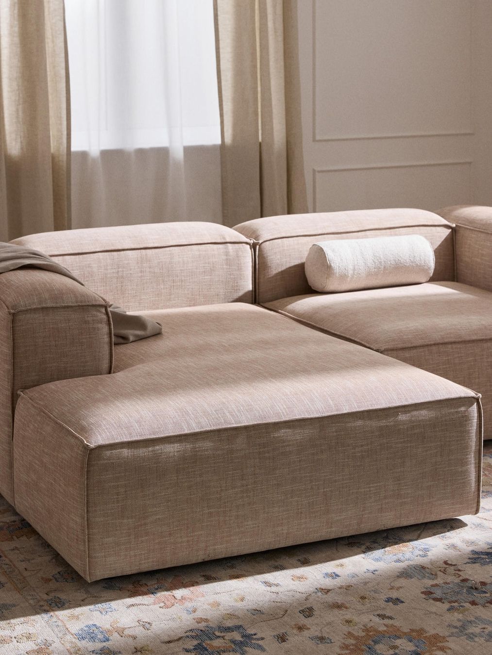 Westwing Sofas: Ottomane-Eckmodul Lennon aus Leinen-Mix WestwingCHF 2399-60% – Neu (gemäss Beschreibung) aus Otelfingen von Yvonne_Outlet 7