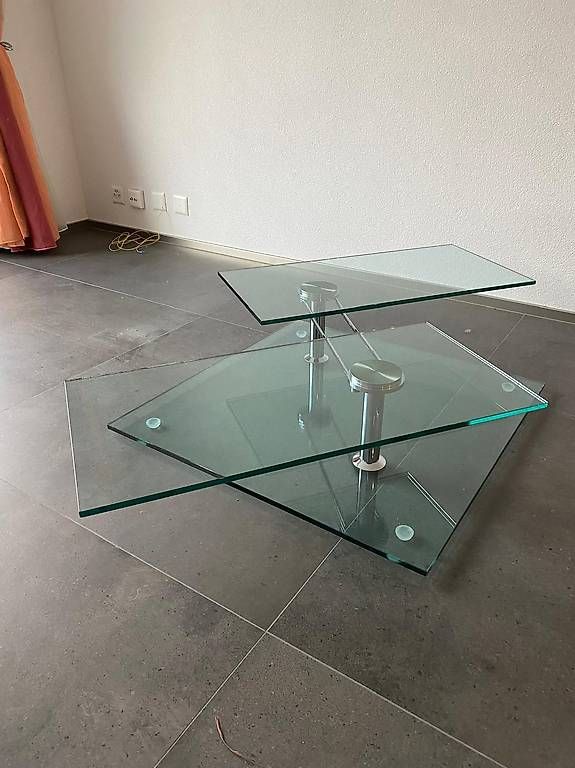Tische: Table basse en verre  – Gebraucht aus Conthey von crittin1 2