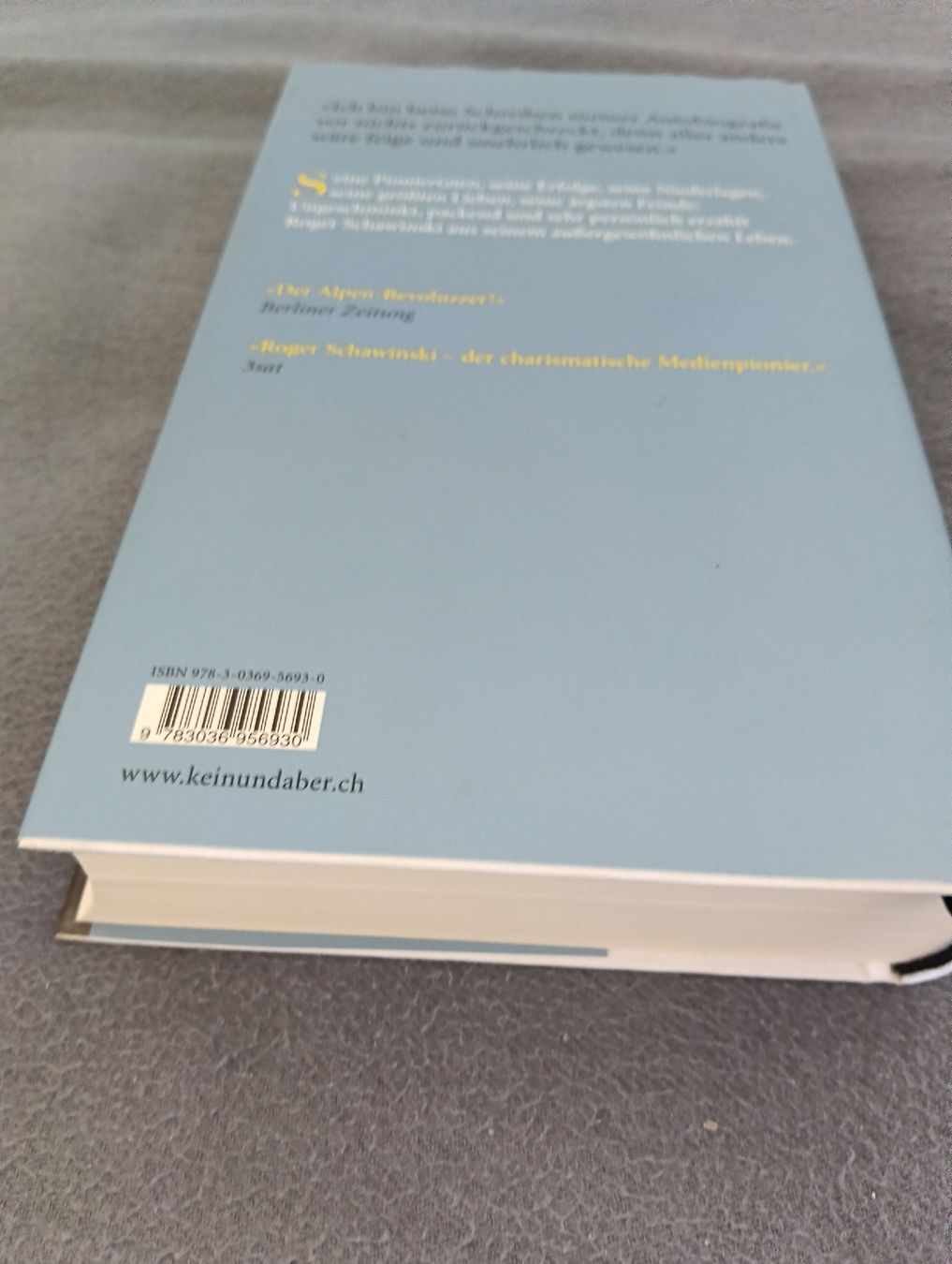 Livres: Roger Schawinski, wer bin ich? – Neuf (Voir description) à Wettingen par zadina39 1