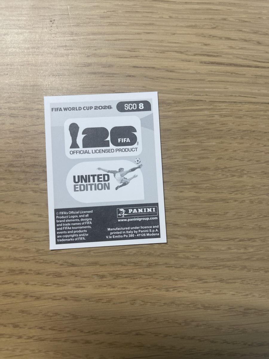 Autocollants: Panini FIFA WC SCO 8 – Neuf (Voir description) à Lausanne 26 par mar_2ldv 1