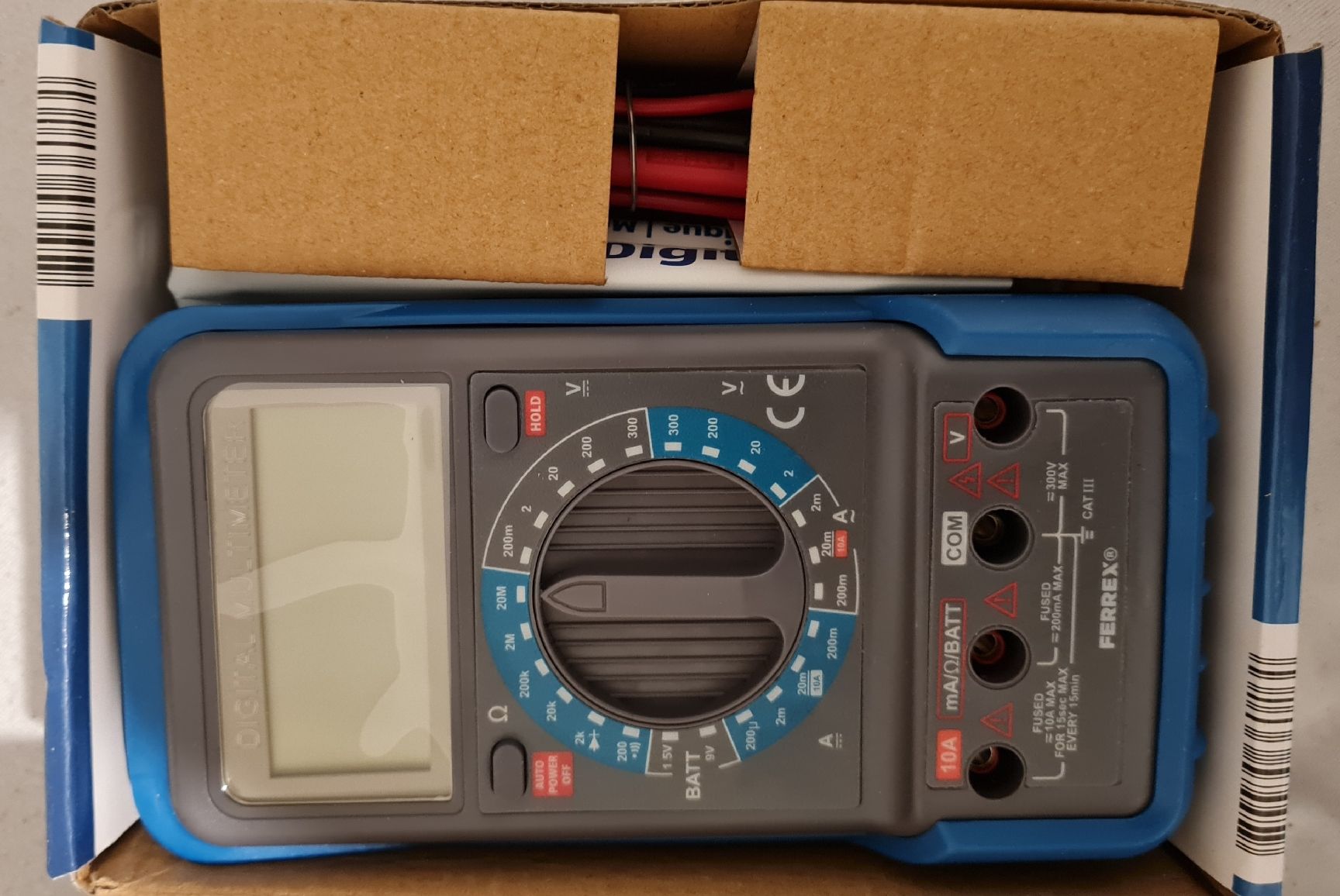 Ferrex Misurare: Ferrex digital Multimeter in OVP – Nuovo e nell'imballaggio originale da Horw venduto da Arta20000 1