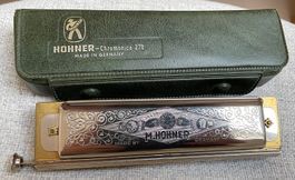 Mundharmonika HOHNER Super Chromatica 270 - wie neu!