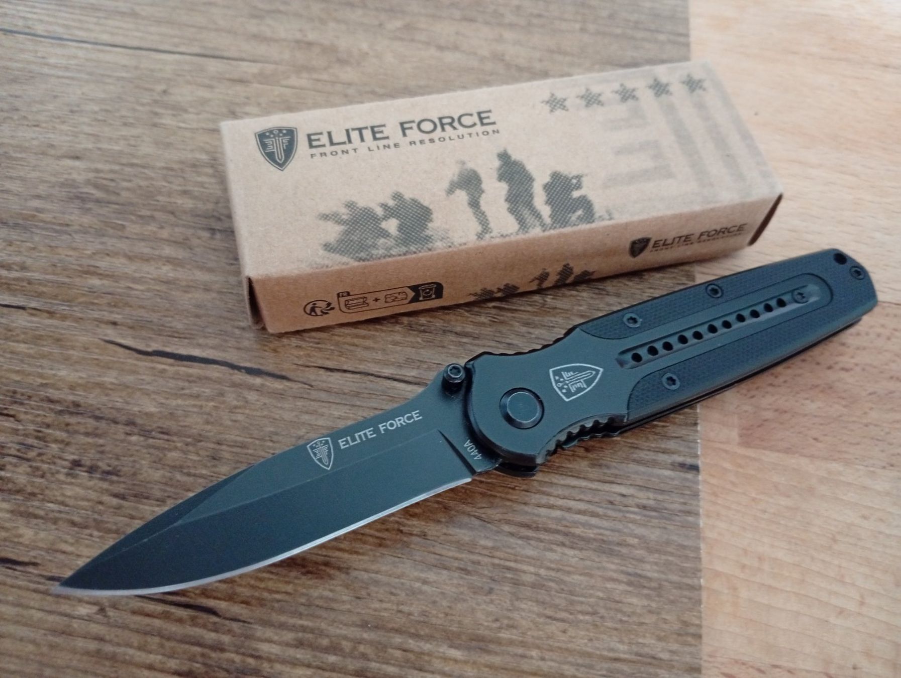Coltelli tascabile: Taschenmesser Sackmesser Klappmesser Elite Force – Nuovo e nell'imballaggio originale da Winterthur venduto da Rogue01