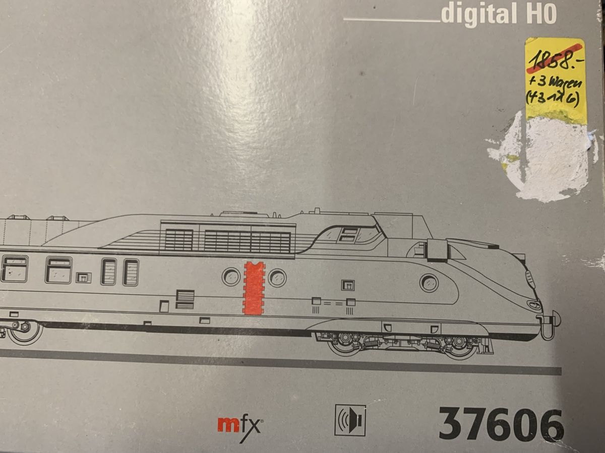 Märklin Modelleisenbahnen: TEE Triebzug BR 602 – Gebraucht aus Gontenschwil von bluetrain02 2