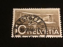 Flugpost DH3 Haefeli ZNr. F37 - 1958 Vollstempel Altstätten