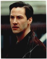 KEANU REEVES - handsigniertes Grossfoto (20 x 25 cm) mit COA