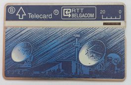 Taxcard - Satelitenstationen - RTT Belgacom