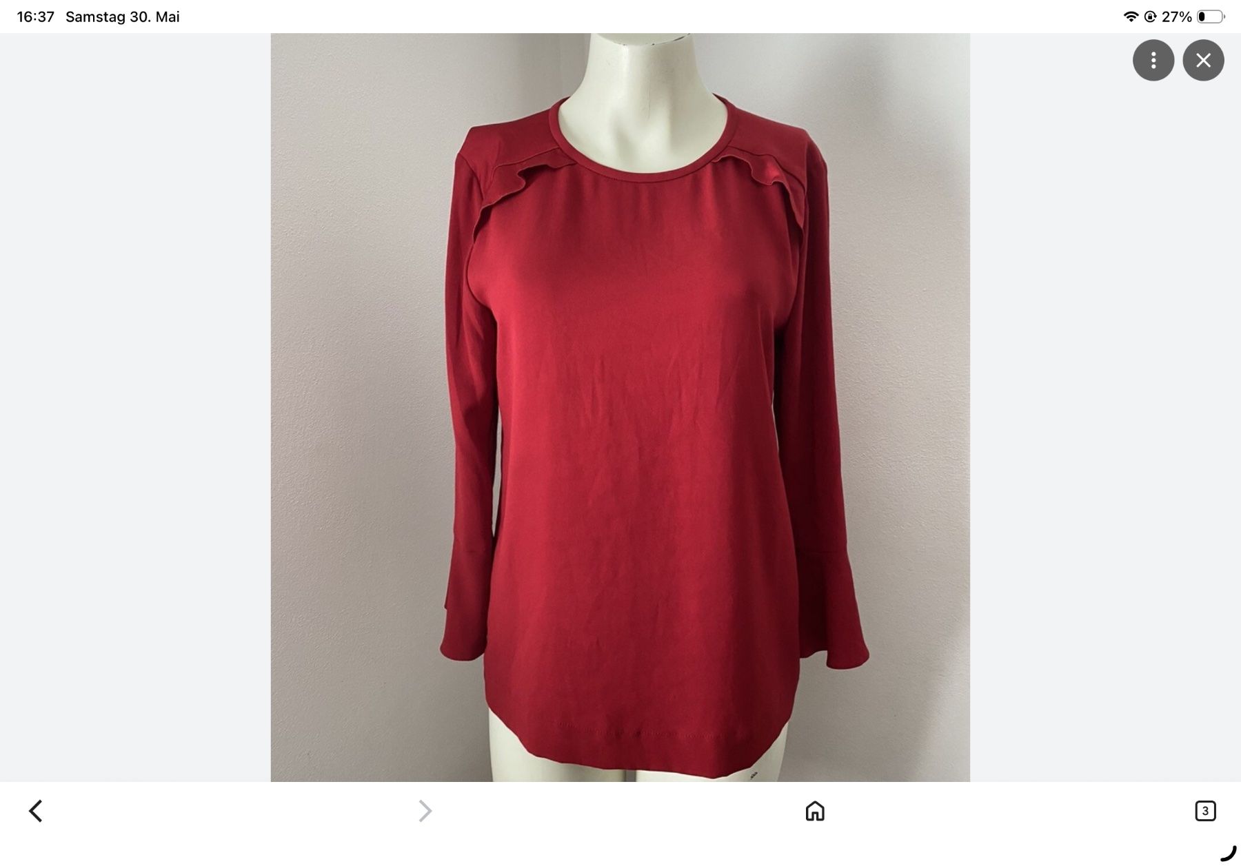 Marc Cain Camicette: Marccain Bluse leicht  gr N6 empfehle Gr 42 – Usato da Cham venduto da Mira10 4