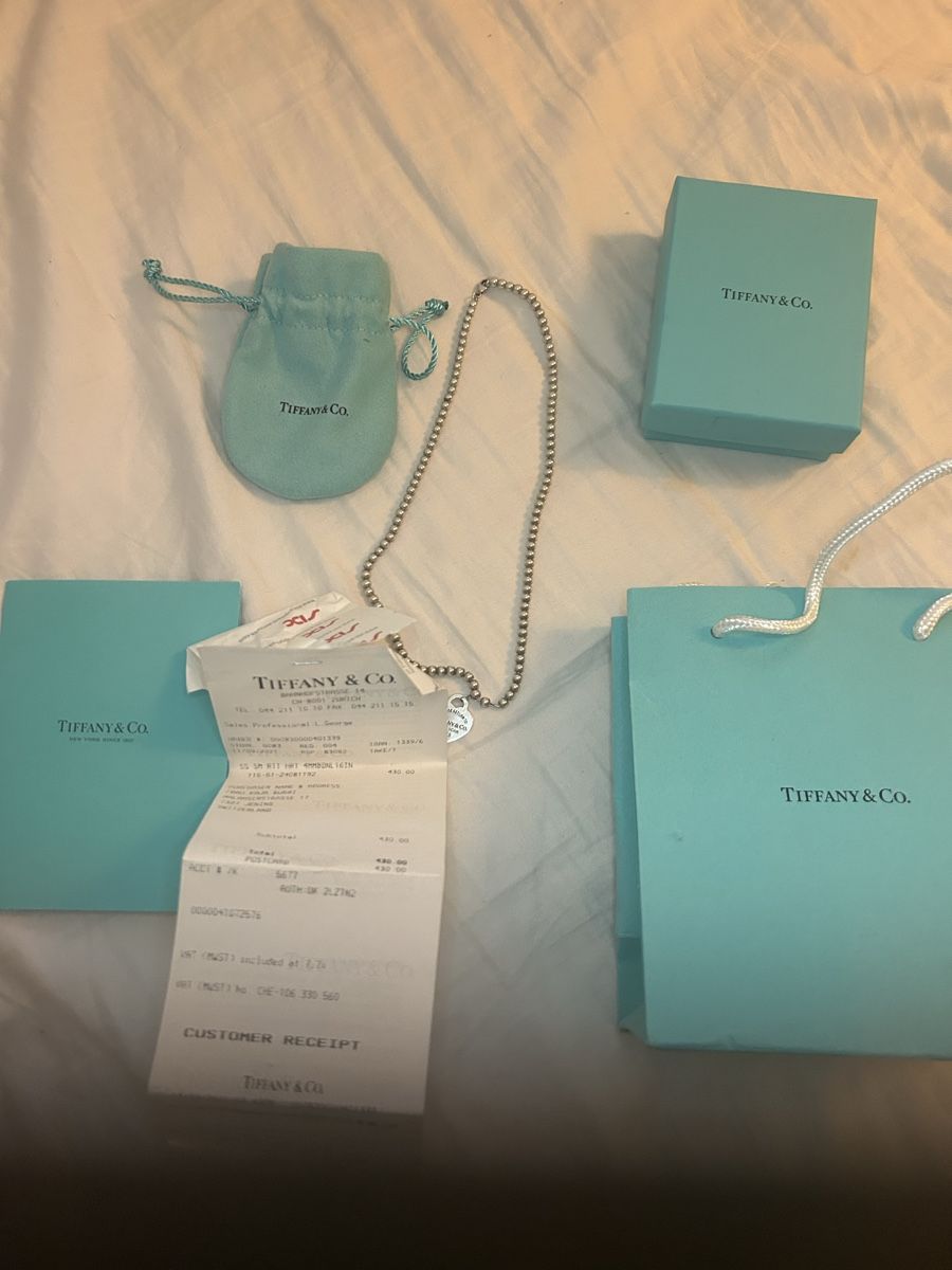 Tiffany & Co. Catenine: Tiffany& Co Halskette – Nuovo (secondo la descrizione) da Bern venduto da luc_p9vc 2