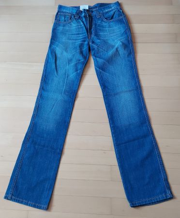 Neue Nudie Herren Jeans Slim Jim Gr. 33/34 Straight Tubeleg