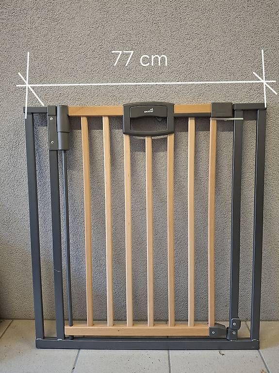 Tutto per la sicurezza: Cancello sicurezza per bambini 77 cm legno-metallo – Usato da Cavergno venduto da FS84