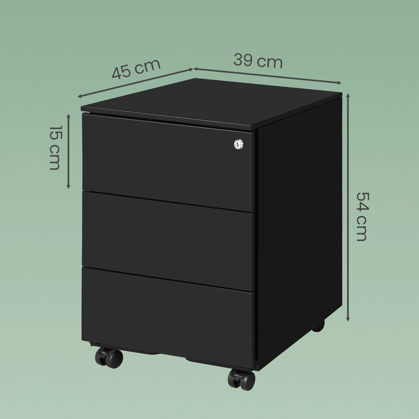 Banconi: Abschliessbarer Rollcontainer NOELIA – Nuovo e nell'imballaggio originale da Lachen SZ venduto da MAMORU-MOEBEL 2