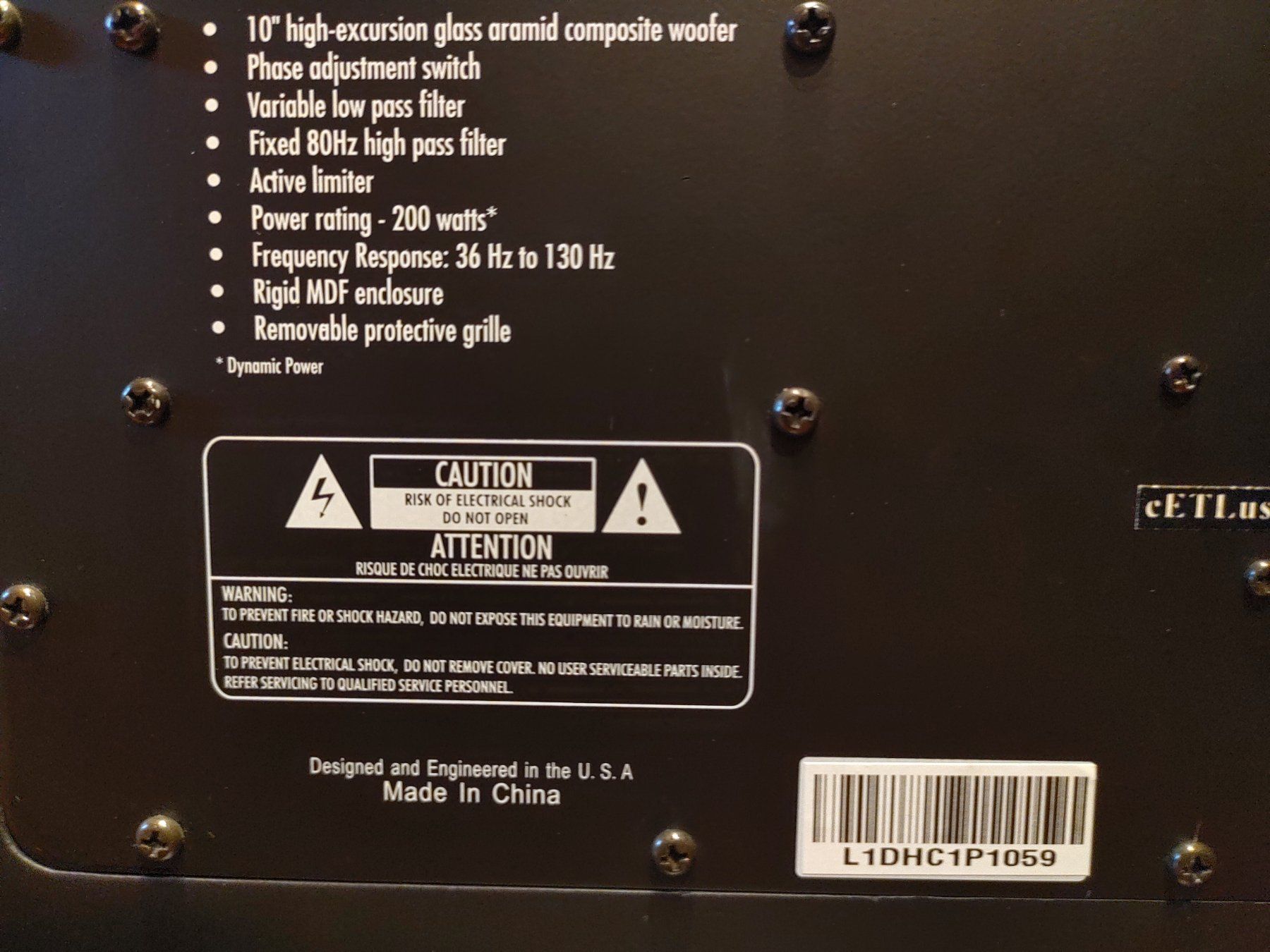 KRK Lautsprecher: KRK Rokit 10s Aktiv Subwoofer – Gebraucht aus Stäfa von  2