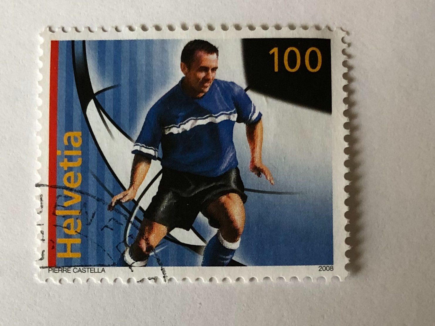 Tutti i francobolli: Nr.1265 Aktivfussball 2008 mit Stempel     – Usato da Aarau venduto da Billa007
